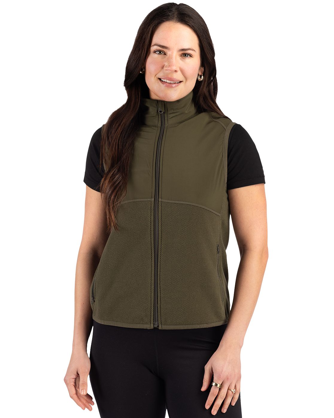 Cutter & Buck Hunts Point Epic Comfort Recycled Fleece Womens Vest