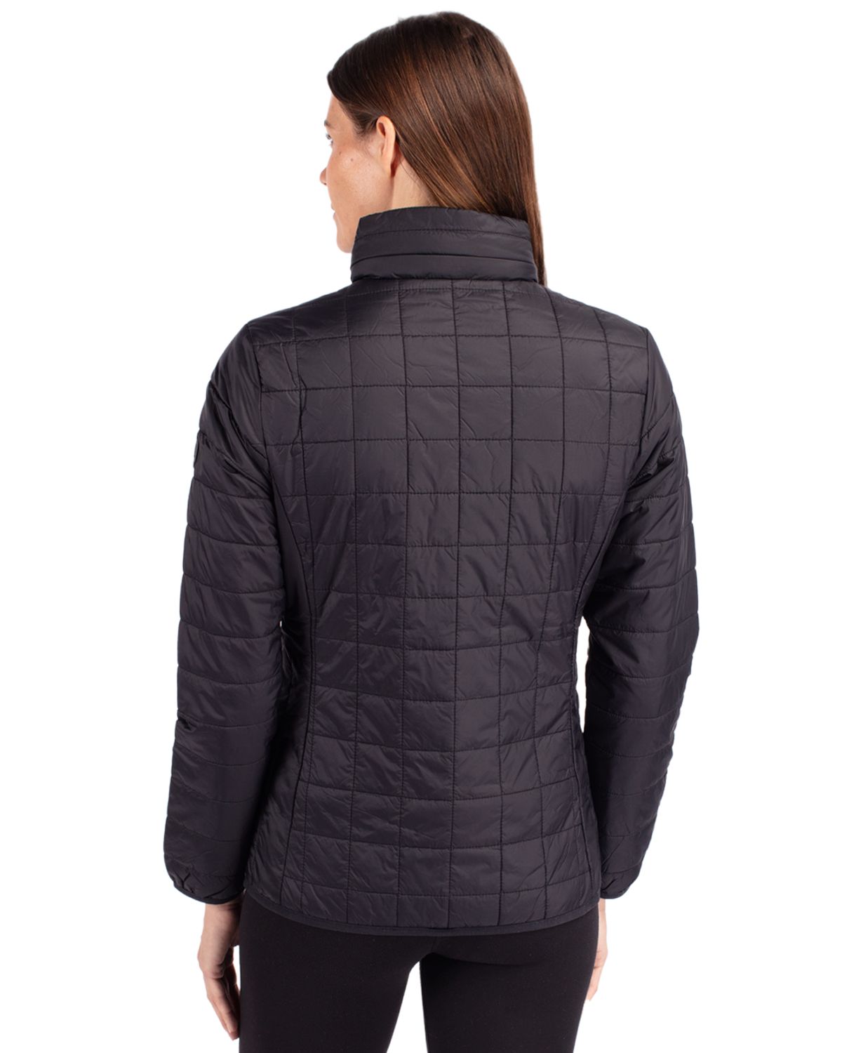 Cutter & Buck® Rainier PrimaLoft®  Womens Eco Insulated Full Zip Puffer Jacket