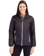 Cutter & Buck® Rainier PrimaLoft®  Womens Eco Insulated Full Zip Puffer Jacket