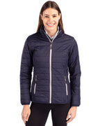 Cutter & Buck® Rainier PrimaLoft®  Womens Eco Insulated Full Zip Puffer Jacket