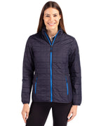Cutter & Buck® Rainier PrimaLoft®  Womens Eco Insulated Full Zip Puffer Jacket