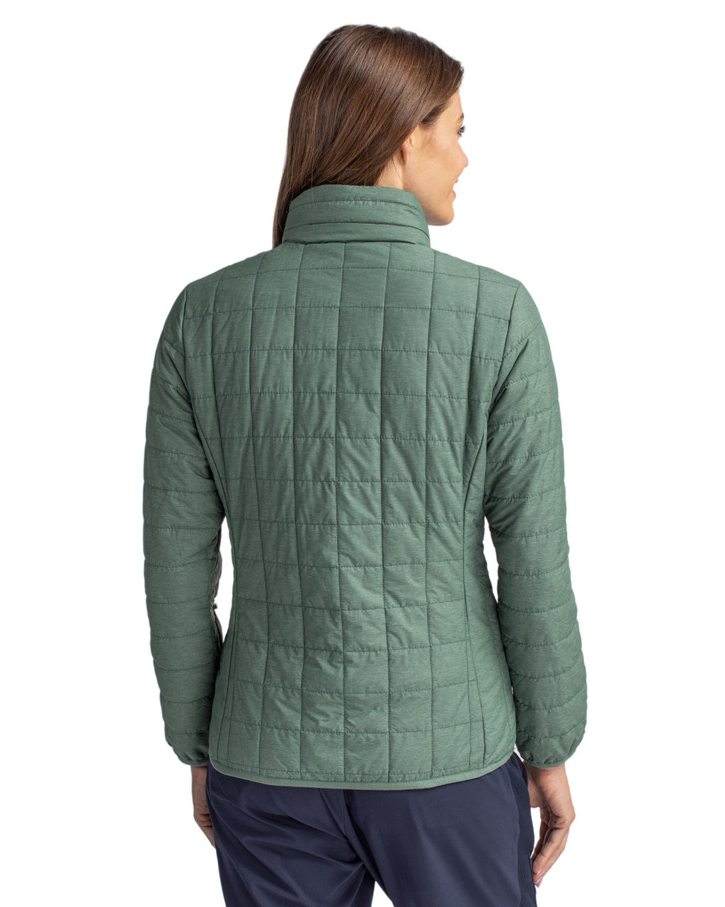 Cutter & Buck® Rainier PrimaLoft®  Womens Eco Insulated Full Zip Puffer Jacket