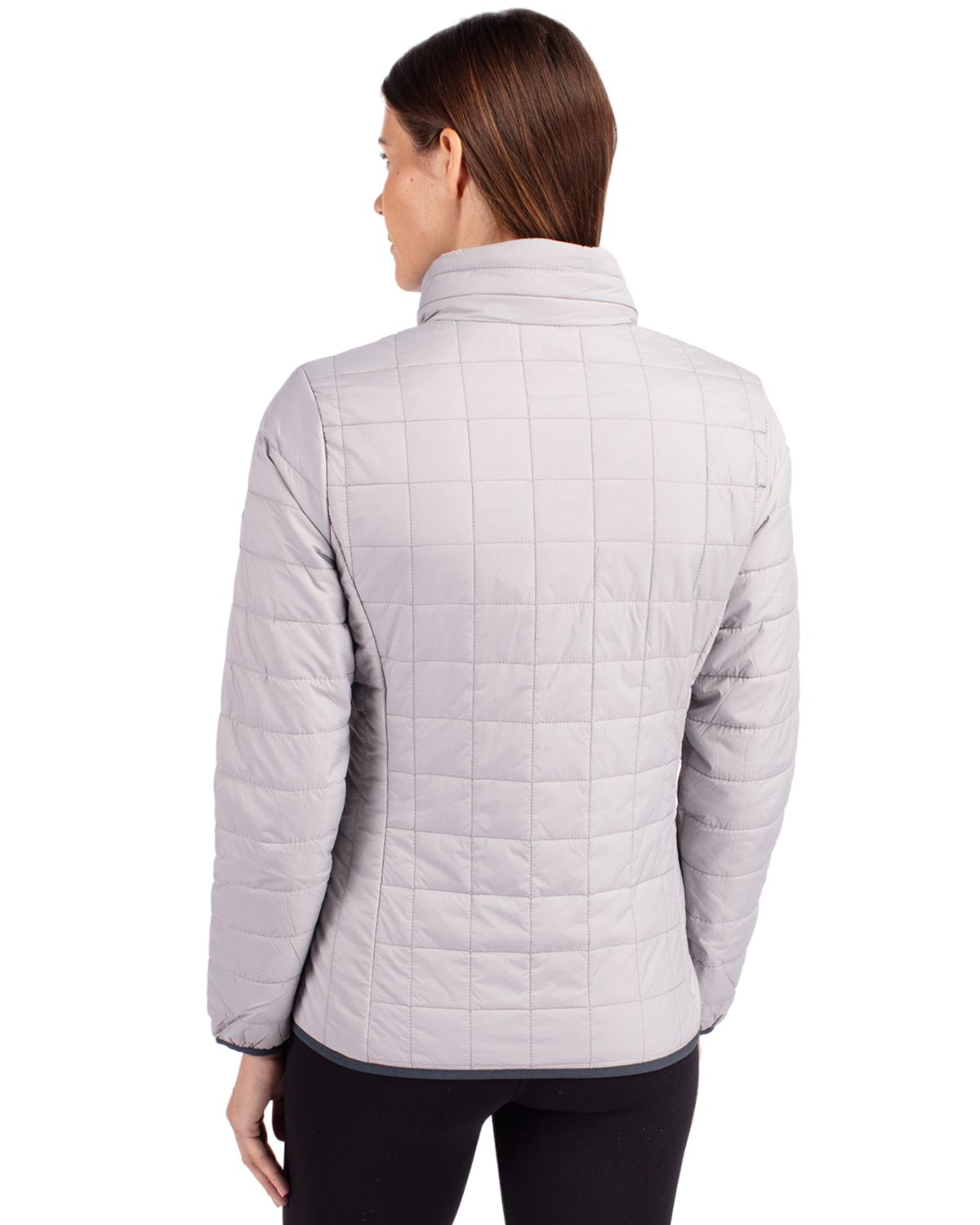 Cutter & Buck® Rainier PrimaLoft®  Womens Eco Insulated Full Zip Puffer Jacket