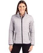 Cutter & Buck® Rainier PrimaLoft®  Womens Eco Insulated Full Zip Puffer Jacket