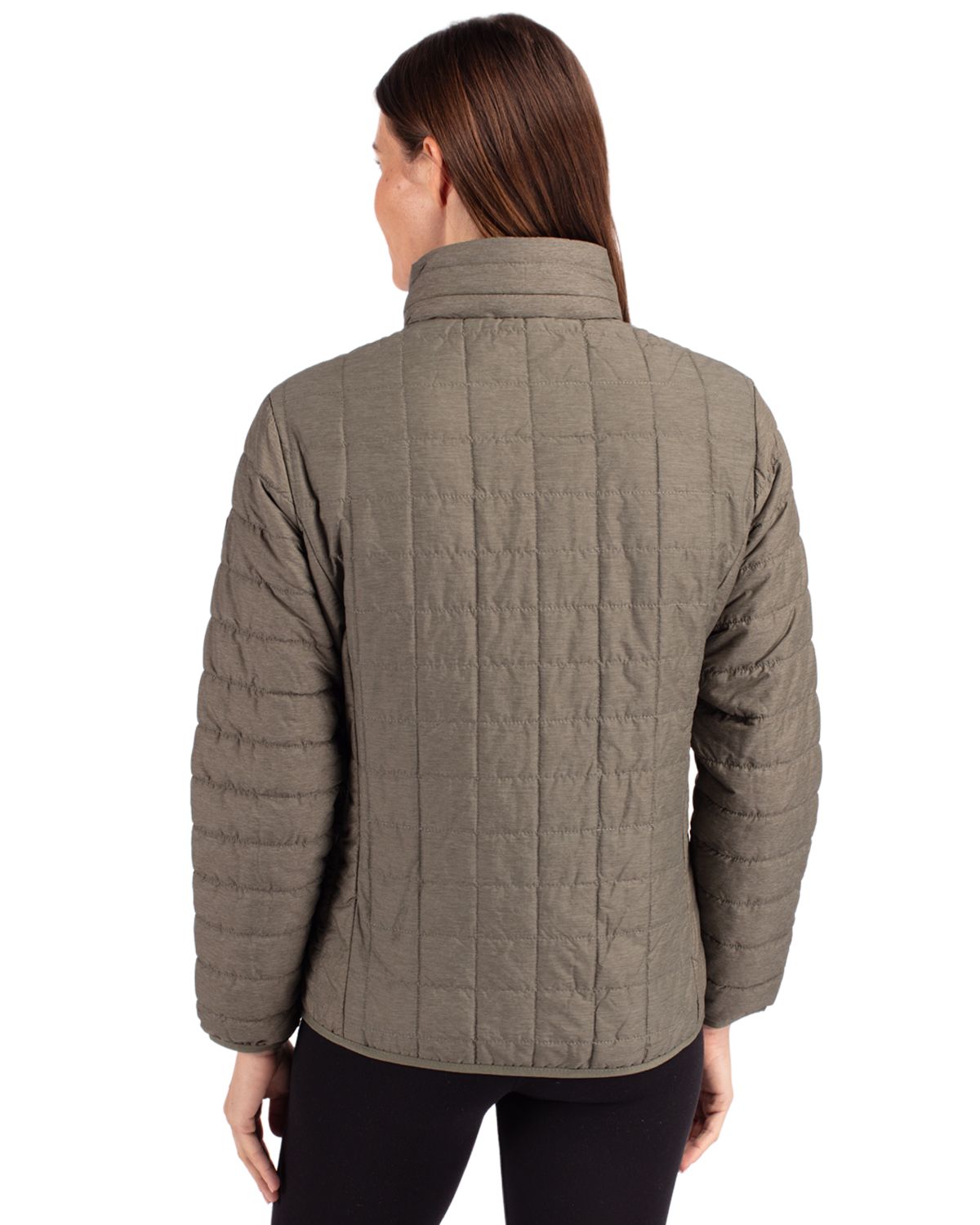 Cutter & Buck® Rainier PrimaLoft®  Womens Eco Insulated Full Zip Puffer Jacket