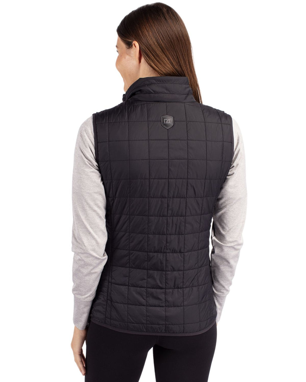 Cutter & Buck® Rainier PrimaLoft® Womens Eco Insulated Full Zip Puffer Vest