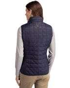 Cutter & Buck® Rainier PrimaLoft® Womens Eco Insulated Full Zip Puffer Vest