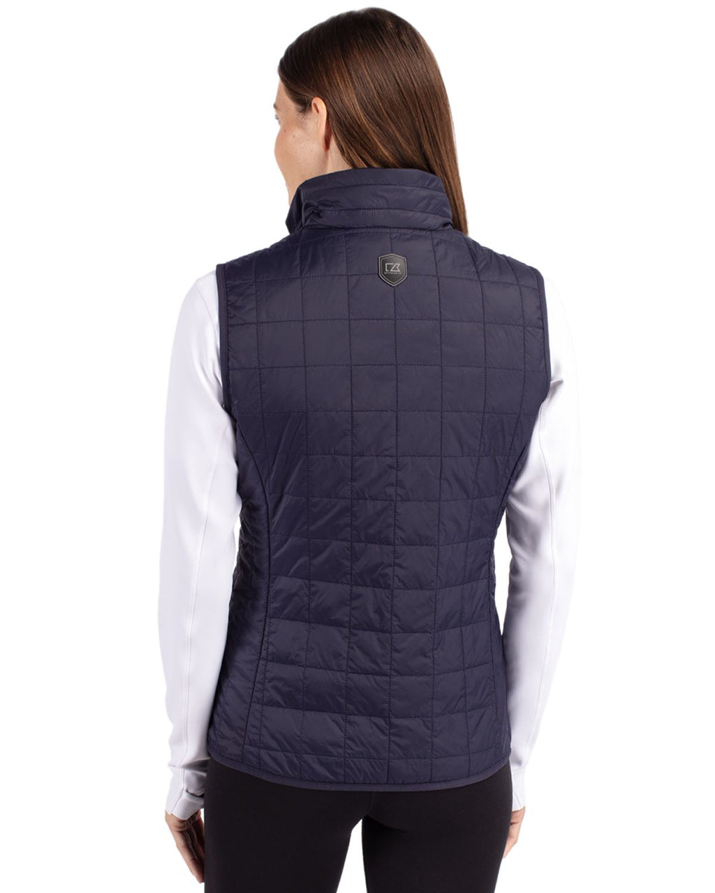 Cutter & Buck® Rainier PrimaLoft® Womens Eco Insulated Full Zip Puffer Vest