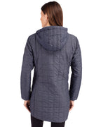 Cutter & Buck® Rainier PrimaLoft®  Womens Eco Insulated Hooded Long Coat