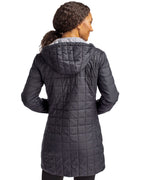 Cutter & Buck® Rainier PrimaLoft®  Womens Eco Insulated Hooded Long Coat