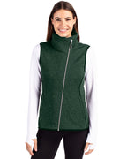 Cutter & Buck® Mainsail Sweater Knit Womens Asymmetrical Vest