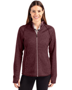 Cutter & Buck® Mainsail Full Zip Hooded Womens Jacket