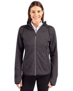 Cutter & Buck® Mainsail Full Zip Hooded Womens Jacket