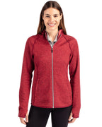 Cutter & Buck® Mainsail Full Zip Hooded Womens Jacket