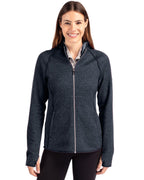 Cutter & Buck® Mainsail Full Zip Hooded Womens Jacket