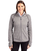 Cutter & Buck® Mainsail Full Zip Hooded Womens Jacket