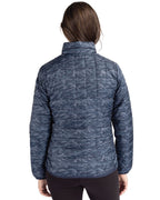 Cutter & Buck® Rainier PrimaLoft® Womens Eco Insulated Full Zip Printed Puffer Jacket
