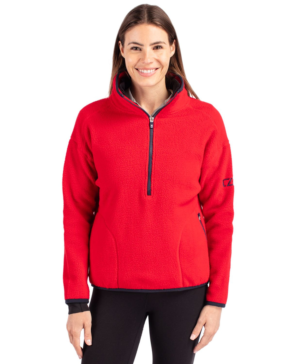 Cutter & Buck® Cascade Eco Fleece Womens Pullover Jacket