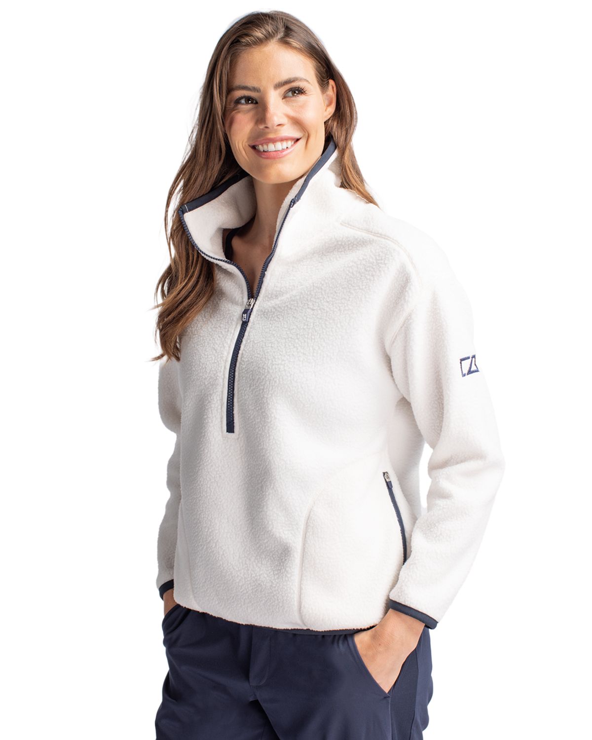 Cutter & Buck® Cascade Eco Fleece Womens Pullover Jacket