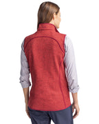 Cutter & Buck Mainsail Sweater Knit Womens Full Zip Vest