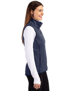 Cutter & Buck Mainsail Sweater Knit Womens Full Zip Vest