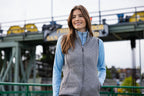 Cutter & Buck Mainsail Sweater Knit Womens Full Zip Vest