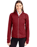 Cutter & Buck® Mainsail Sweater-Knit Womens Full Zip Jacket