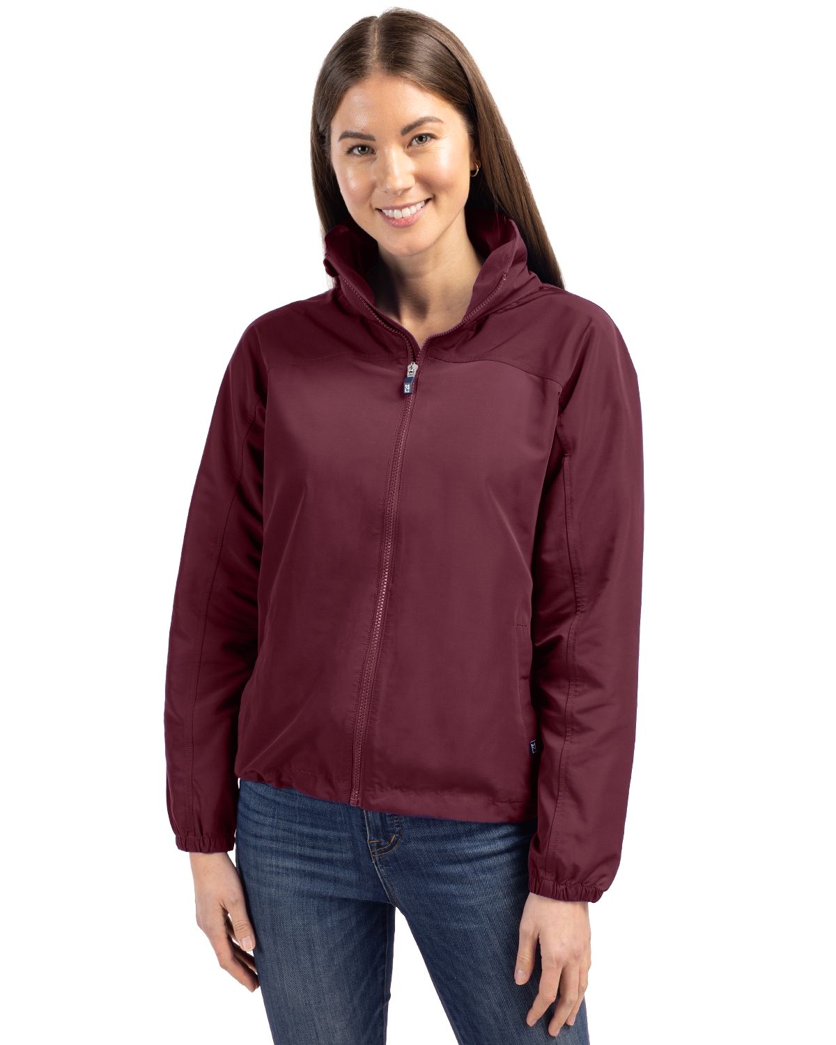 Cutter & Buck® Charter Eco Recycled Womens Full-Zip Jacket