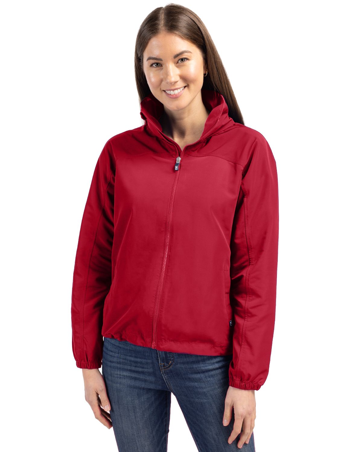 Cutter & Buck® Charter Eco Recycled Womens Full-Zip Jacket