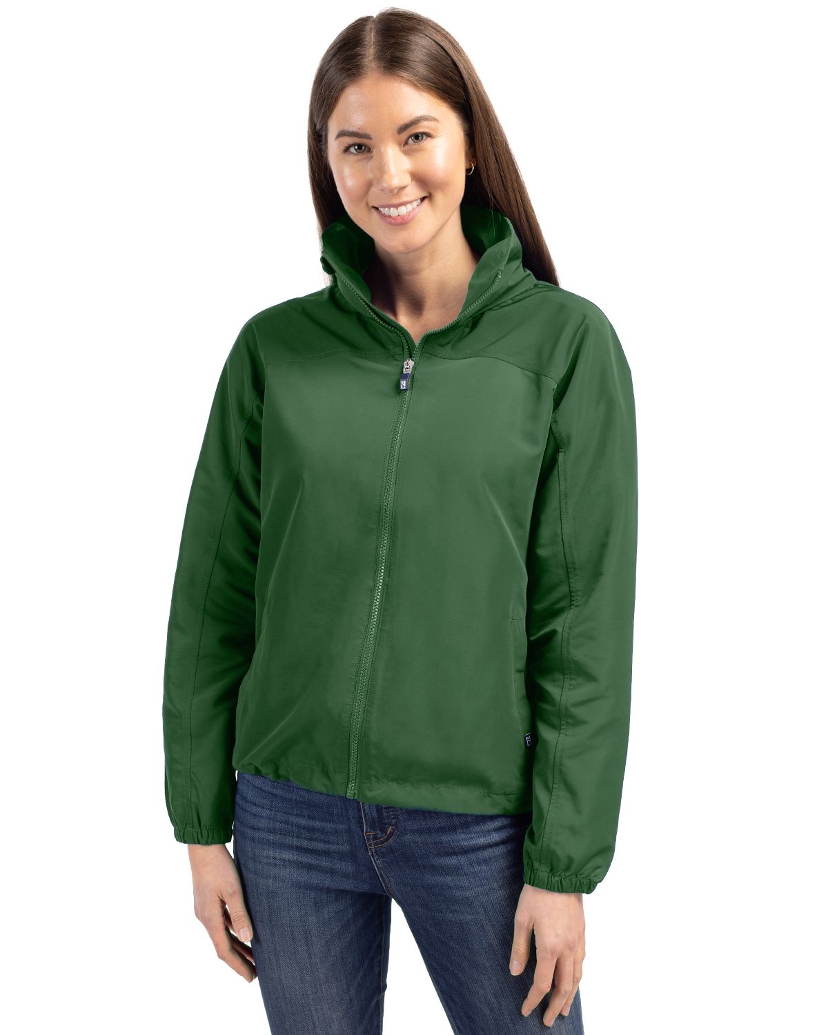 Cutter & Buck® Charter Eco Recycled Womens Full-Zip Jacket
