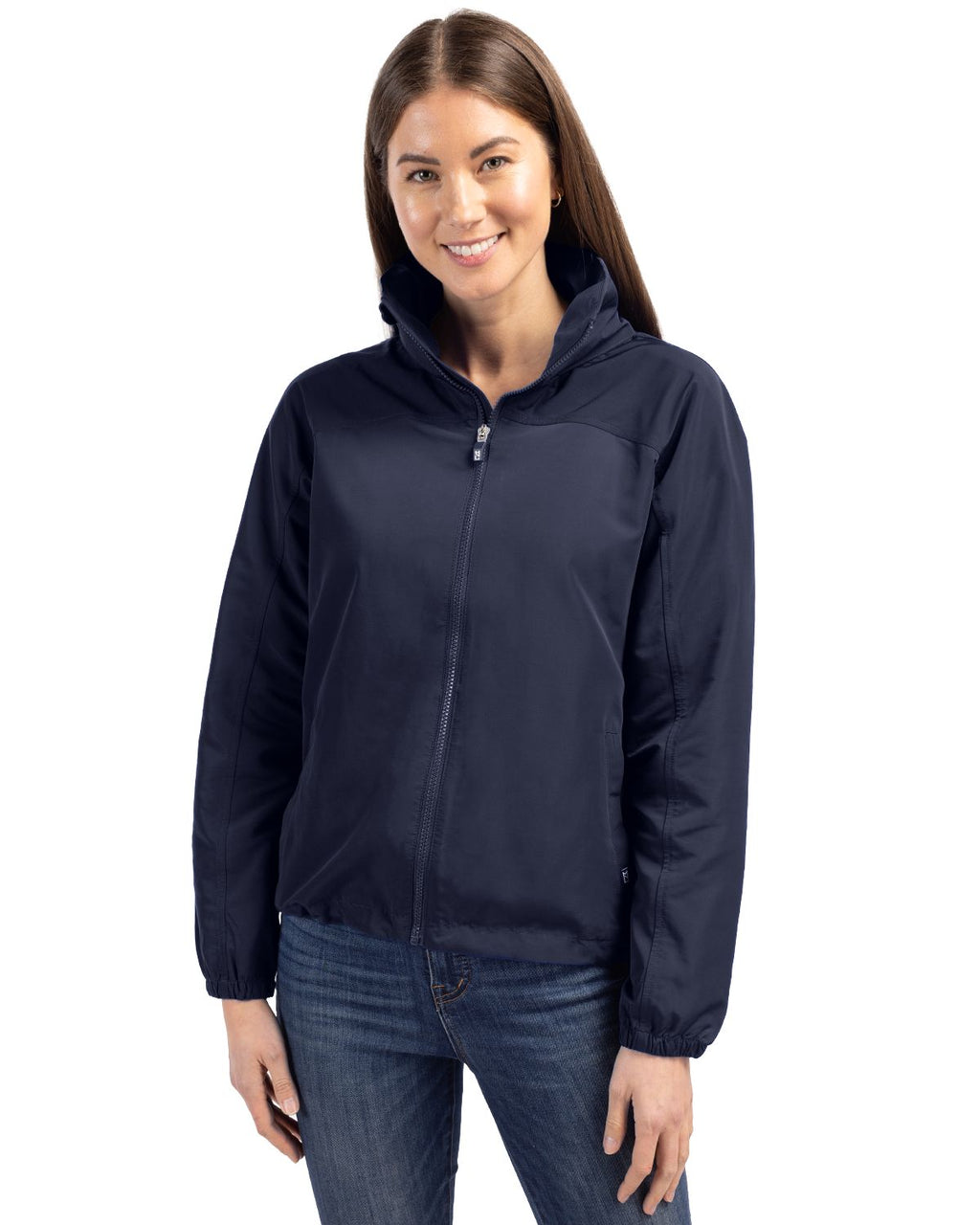 Cutter & Buck® Charter Eco Recycled Womens Full-Zip Jacket