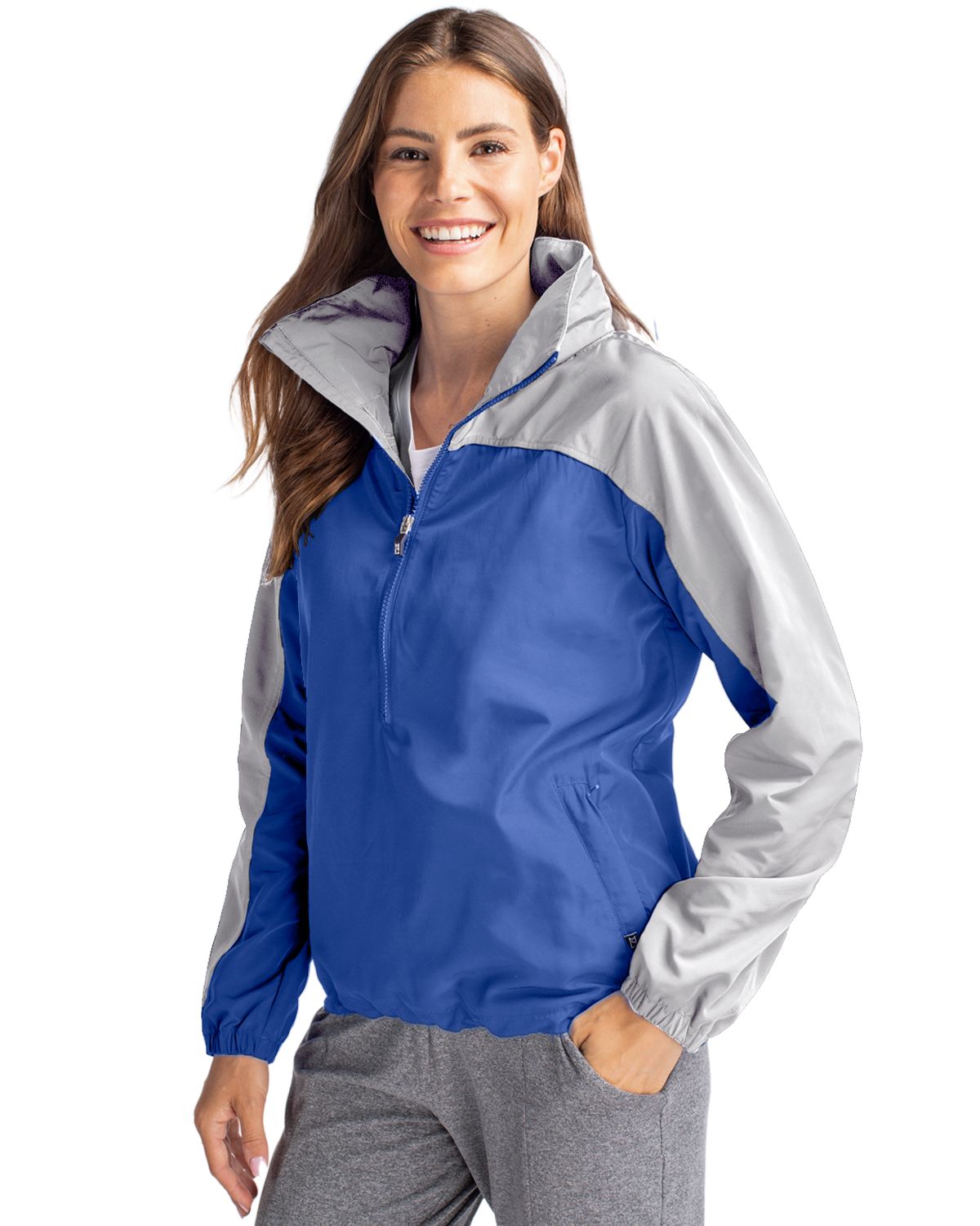 Cutter & Buck® Charter Eco Recycled Womens Anorak Jacket