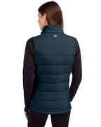 Cutter & Buck® Evoke Hybrid Softshell Recycled Womens Full Zip Vest