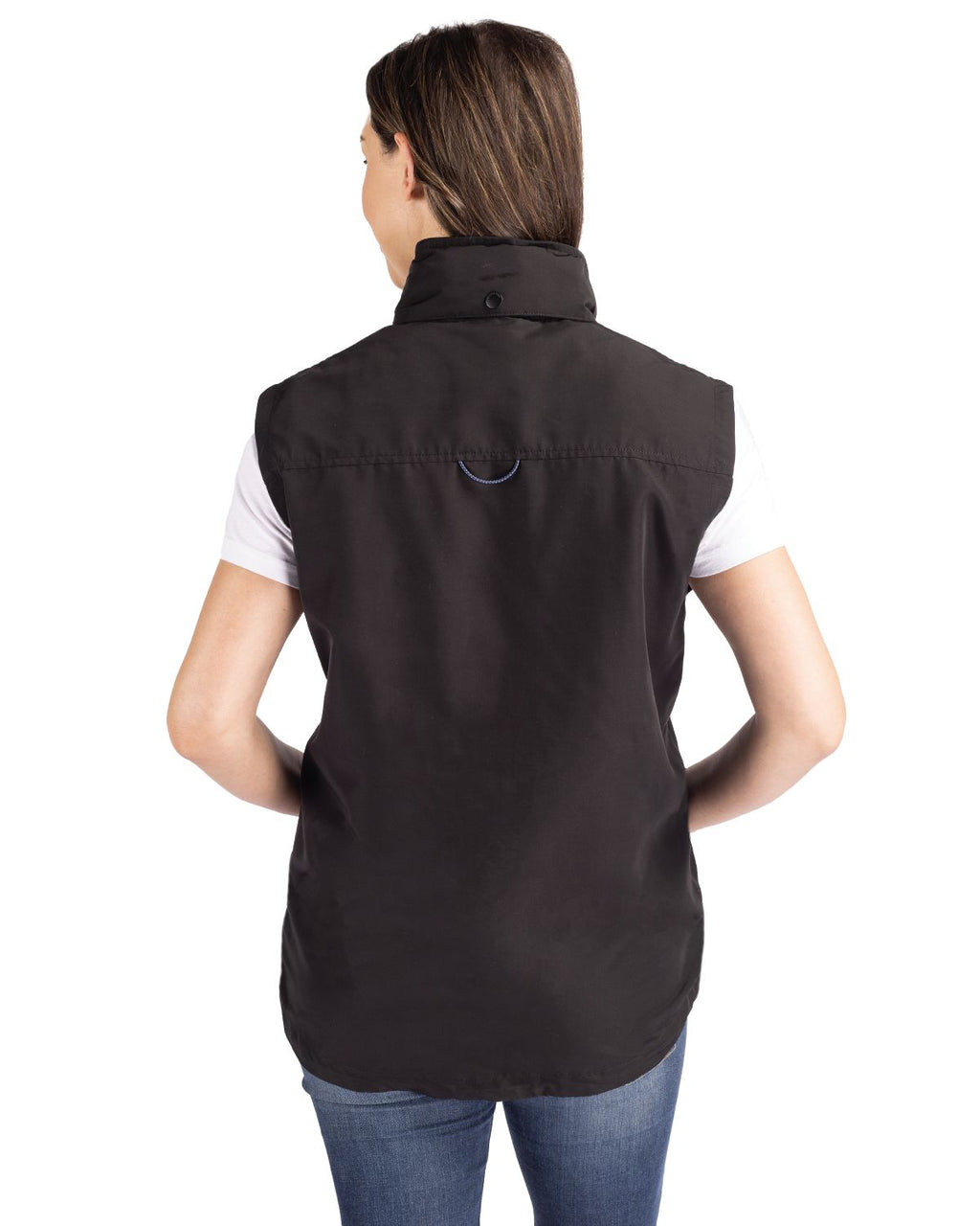 Cutter & Buck® Charter Eco Recycled Full-Zip Womens Vest