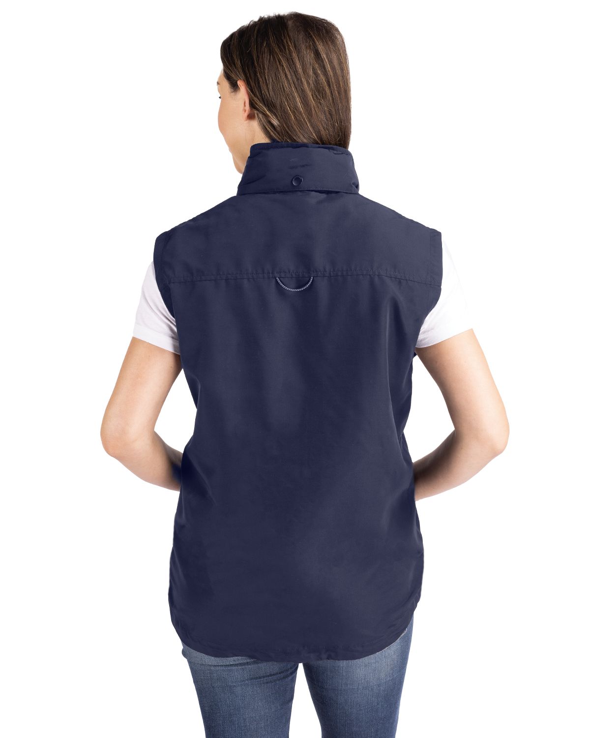 Cutter & Buck® Charter Eco Recycled Full-Zip Womens Vest