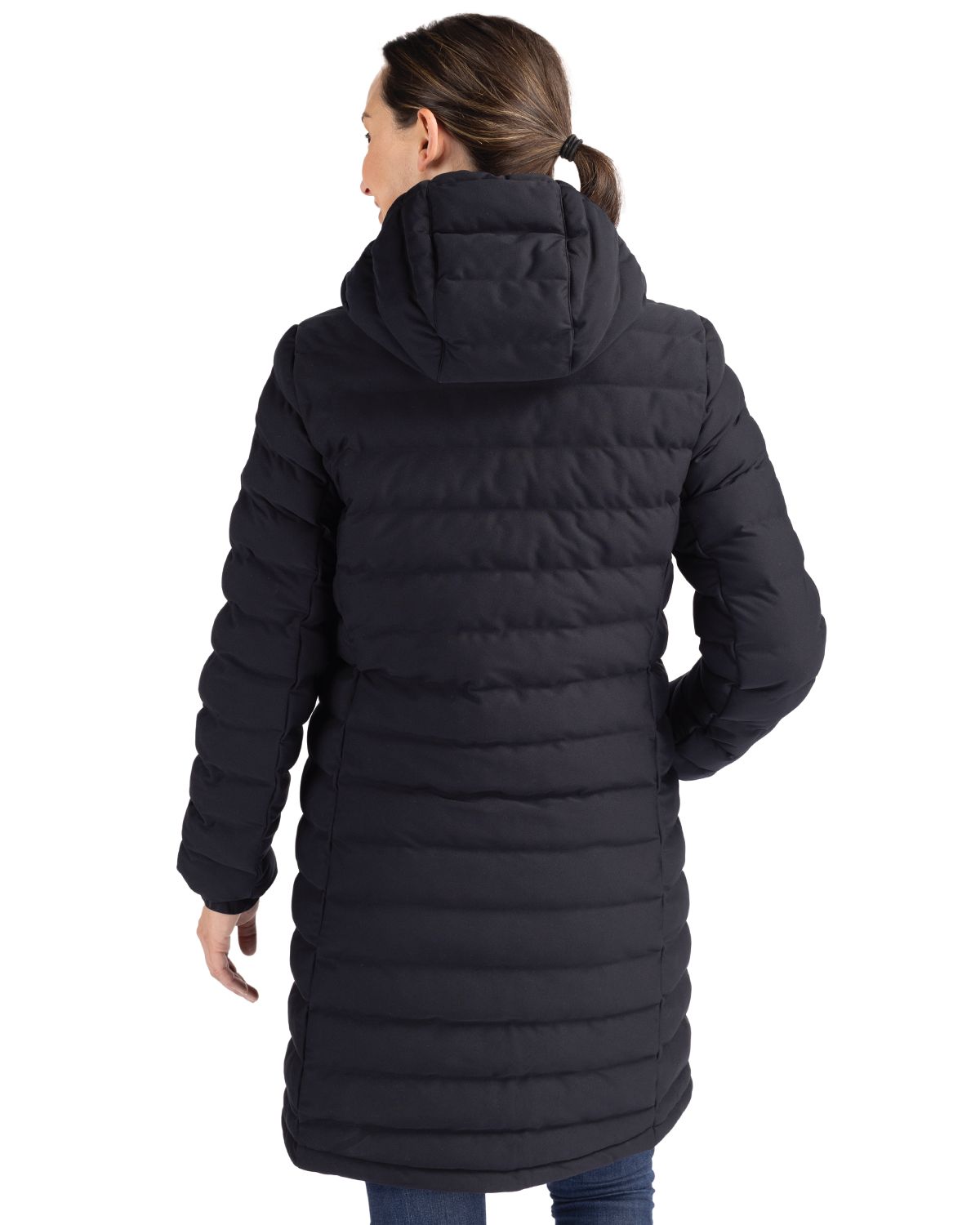 Cutter & Buck® Mission Ridge Repreve Eco Insulated Womens Long Puffer Jacket