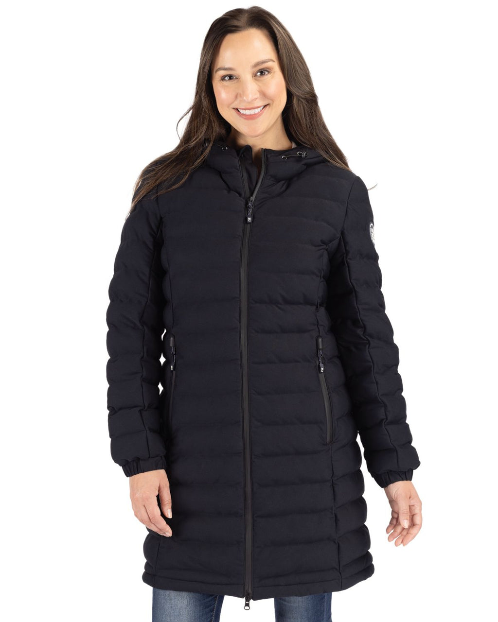 Cutter & Buck® Mission Ridge Repreve Eco Insulated Womens Long Puffer Jacket