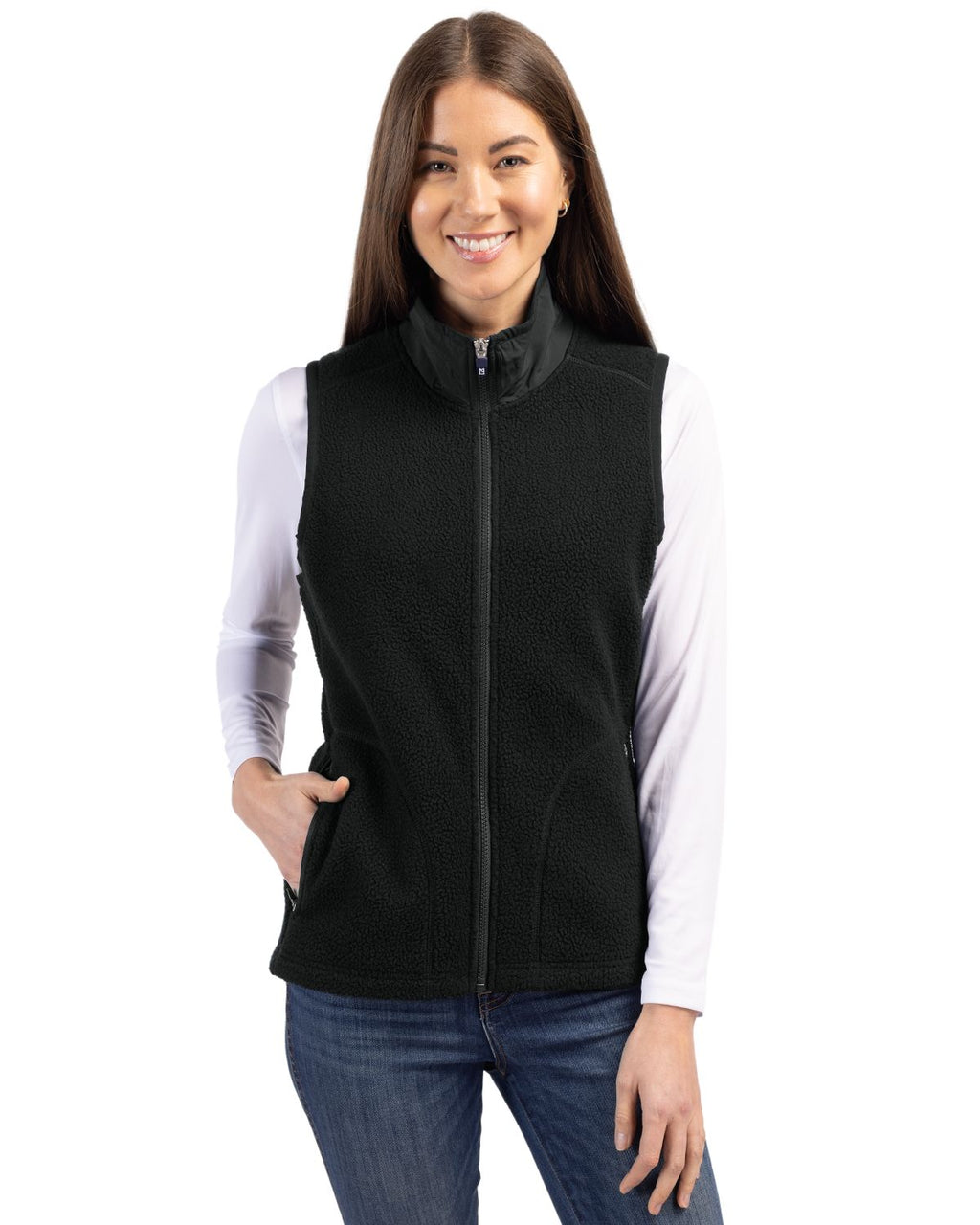 Cutter & Buck® Cascade Eco Fleece Womens Vest