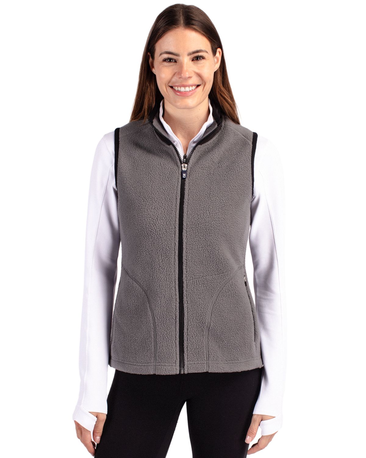 Cutter & Buck® Cascade Eco Fleece Womens Vest