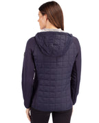 Cutter & Buck® Rainier Primaloft Womens Eco Full Zip Hybrid Jacket