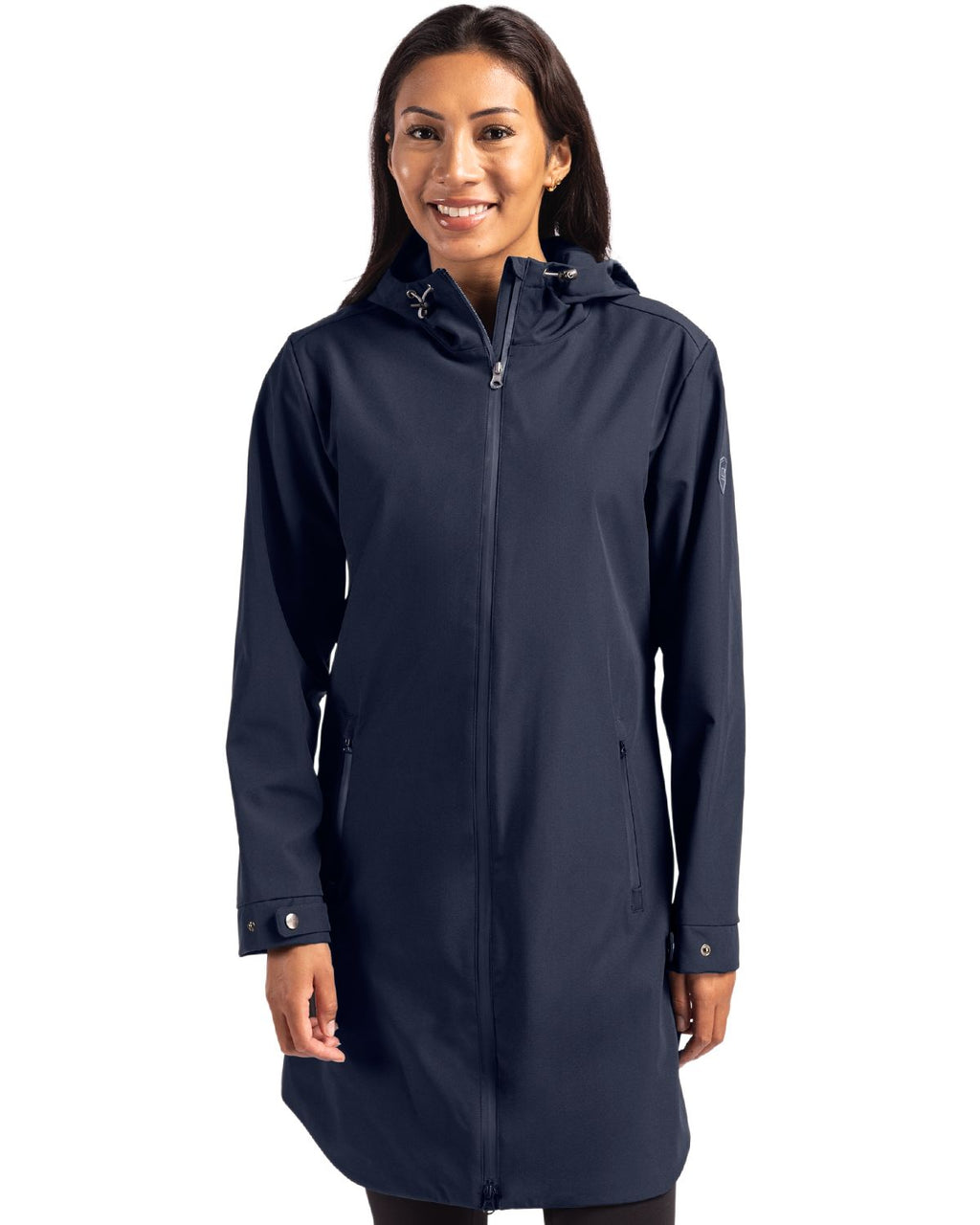 Cutter & Buck® Camano Everyday Stretch Recycled Womens Water Resistant Jacket