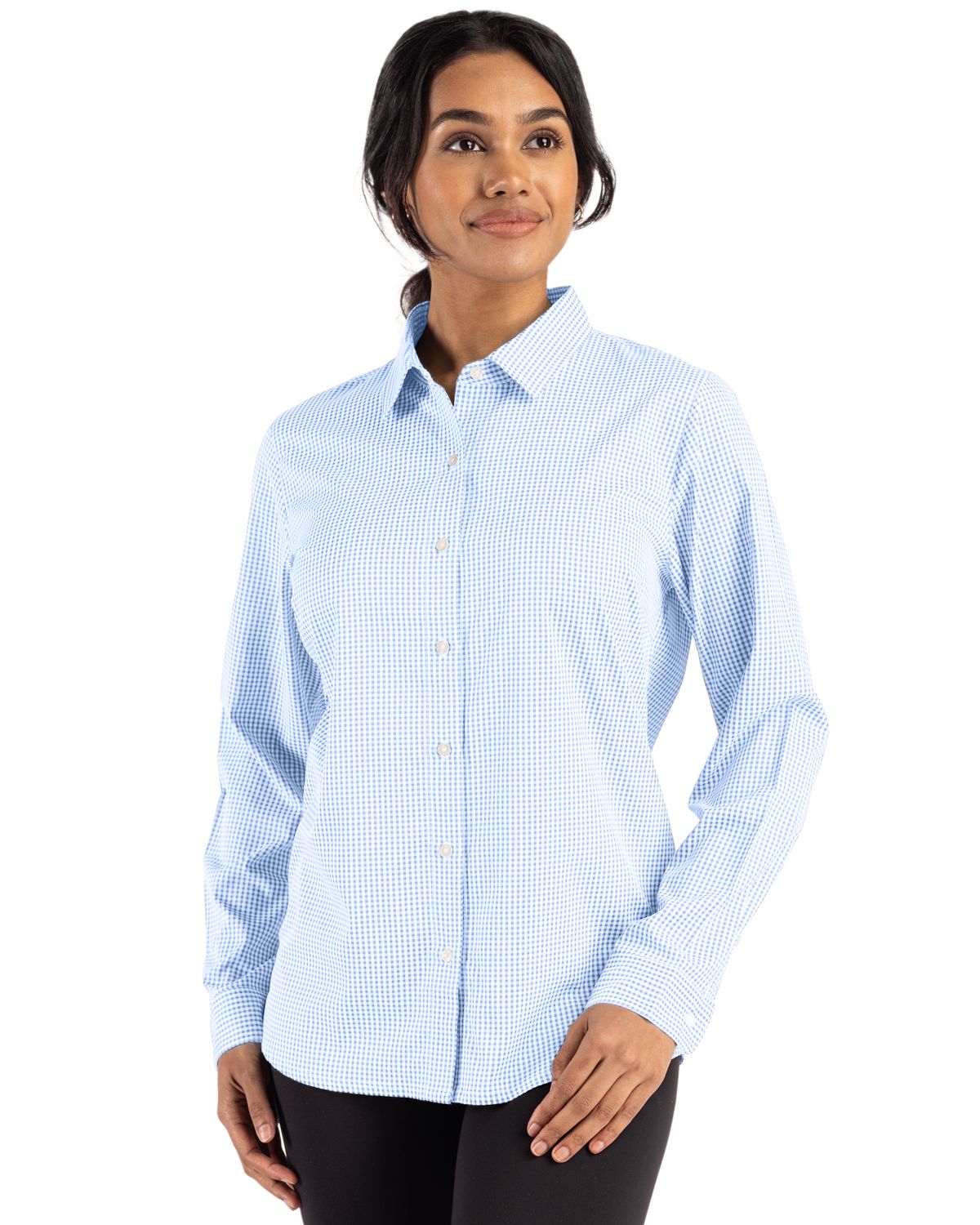 Cutter & Buck Forge Eco Stretch Recycled Womens Short Sleeve Polo