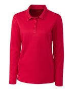 Clique® Spin Eco Performance Pique Long Sleeve Womens Polo