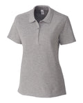 Clique® Addison All Cotton Pique Short Sleeve Womens Polo