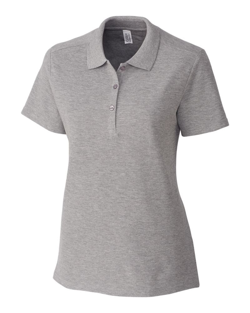 Clique® Addison All Cotton Pique Short Sleeve Womens Polo