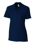 Clique® Addison All Cotton Pique Short Sleeve Womens Polo