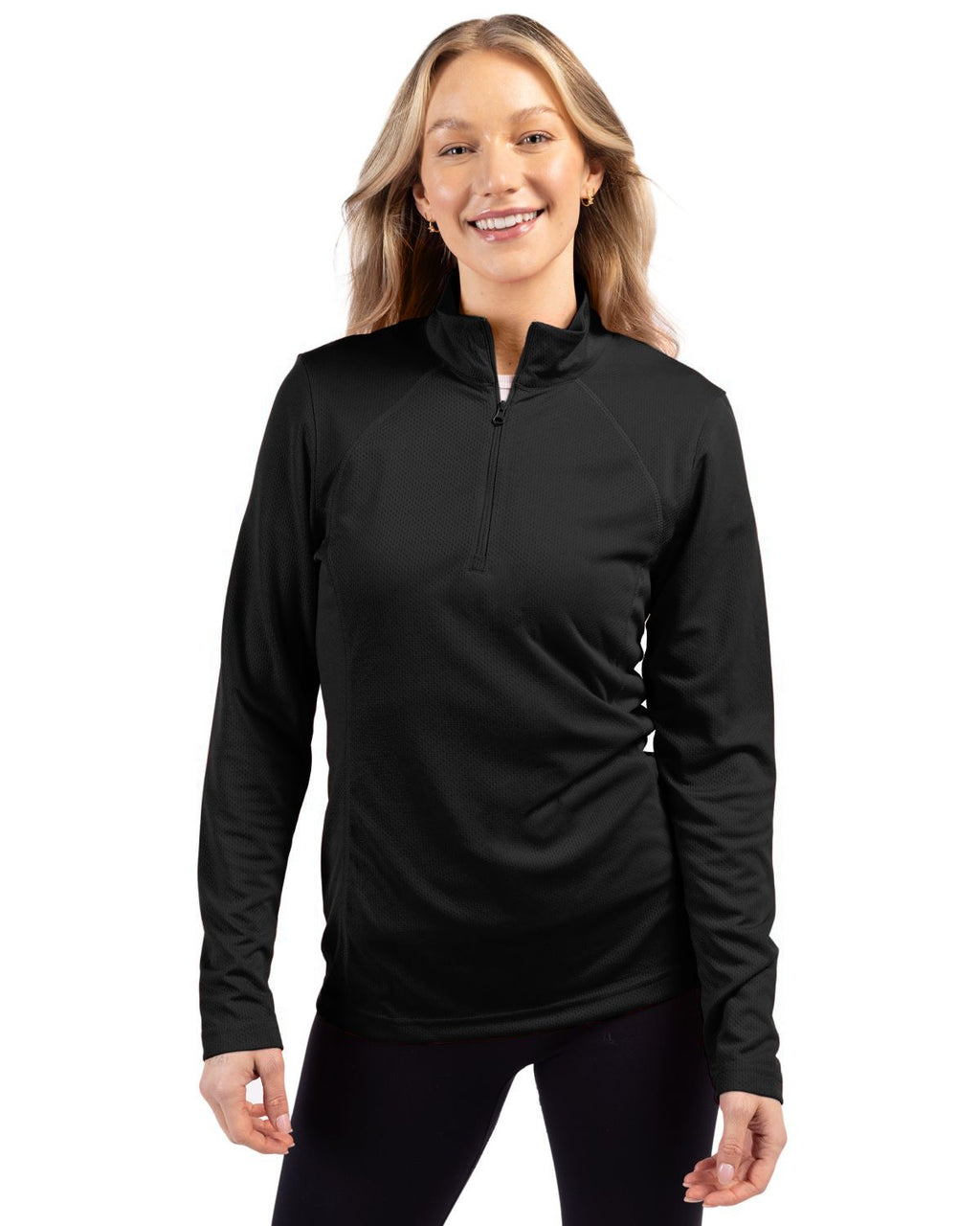 Clique® Ice Pique Womens Half Zip Tech Pullover