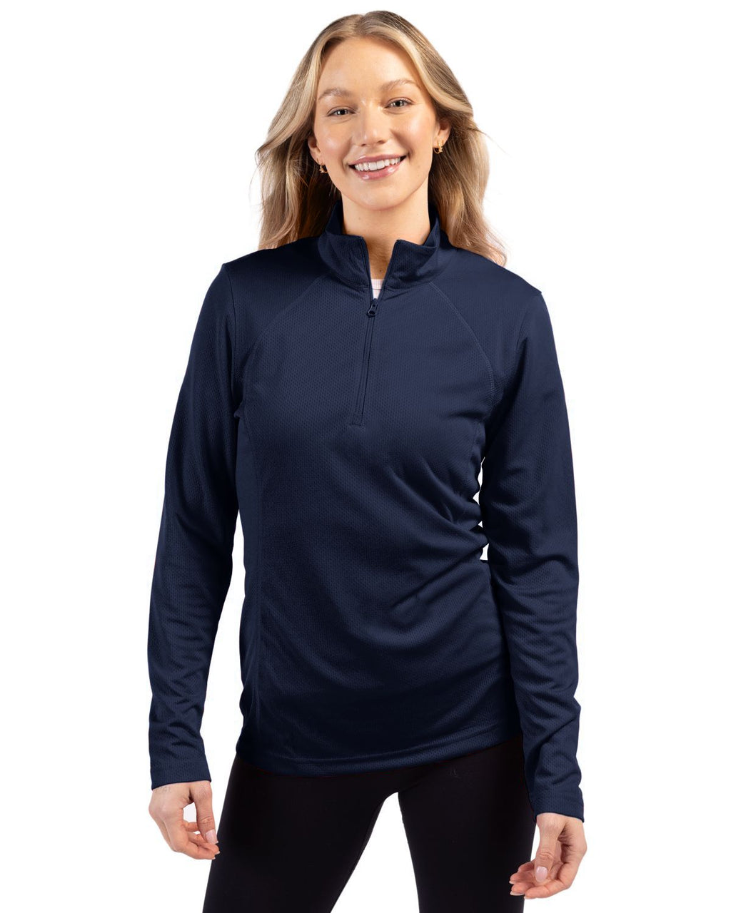 Clique® Ice Pique Womens Half Zip Tech Pullover