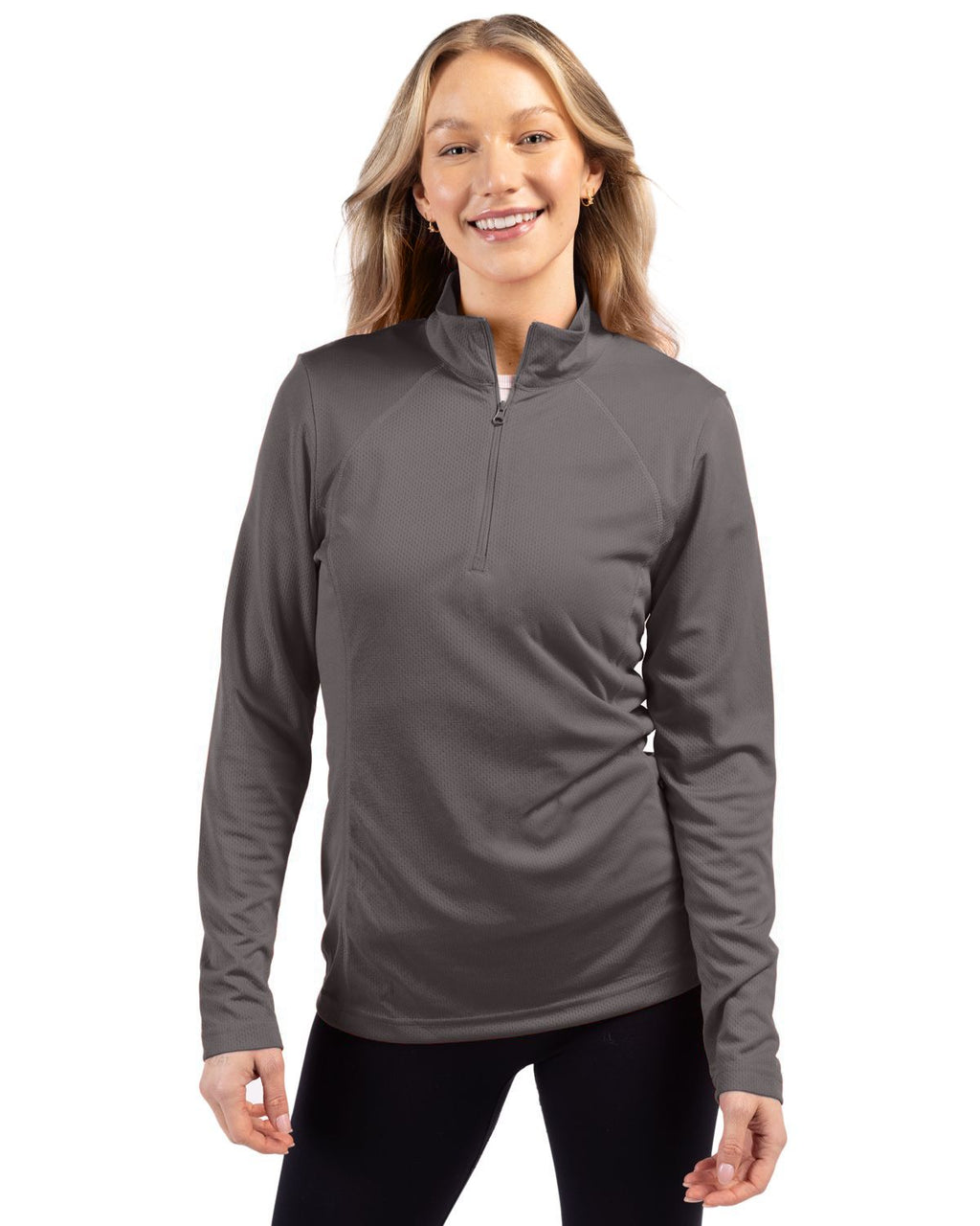 Clique® Ice Pique Womens Half Zip Tech Pullover
