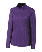 Clique® Ice Pique Colorblock Womens Half Zip Tech Pull Over